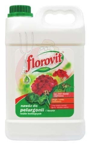 FLOROVIT NAWÓZ DO PELARGONII 3 kg (płynny)