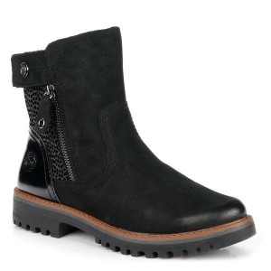 Botki Damskie Marco Tozzi 2-25450-27 Czarny