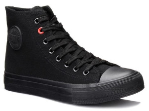 Trampki wysokie całe czarne Big Star T274033