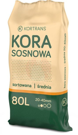 Kora sosnowa średnia 80 L