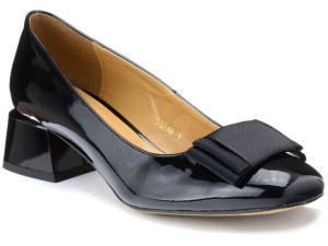 Czółenka buty damskie skórzane SAGAN 3716