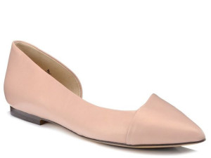 Baleriny Caprice 9-24203-24 Różowe Skórzane