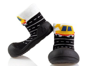 Buciki Attipas Style Black Niechodki Kapcie