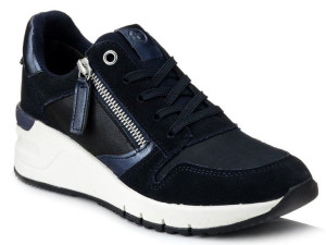 Sneakersy Na Koturnie Tamaris 1-23702-25 Granat