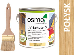 OSMO Olej Ochronny UV Bezbarwny POŁYSK 410 0,75L