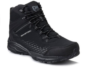 Buty trekkingowe męskie wysokie DK 1998 czarne