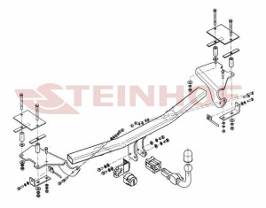 Hak holowniczy Steinhof A-038