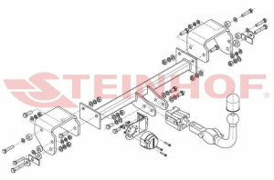 Hak holowniczy Steinhof C-009