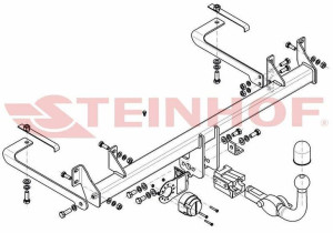 Hak holowniczy Steinhof F-117