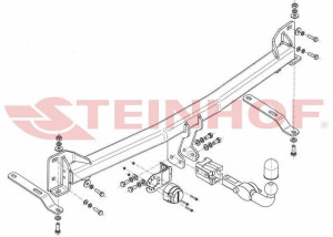 Hak holowniczy Steinhof F-258