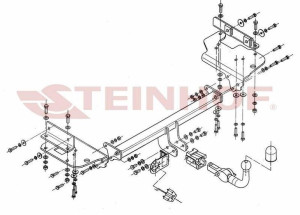 Hak holowniczy Steinhof H-279