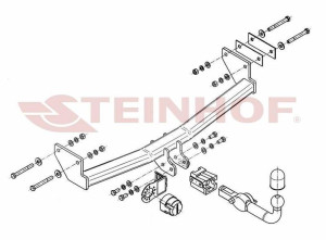 Hak holowniczy Steinhof J-059