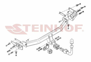 Hak holowniczy Steinhof K-058