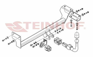 Hak holowniczy Steinhof K-038