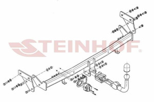 Hak holowniczy Steinhof K-050