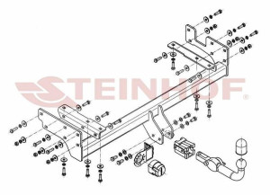 Hak holowniczy Steinhof M-345