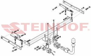 Hak holowniczy Steinhof N-108