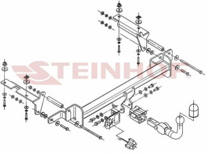 Hak holowniczy Steinhof O-233