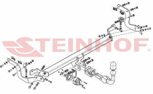 Hak holowniczy Steinhof P-051