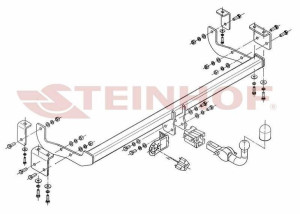Hak holowniczy Steinhof R-074