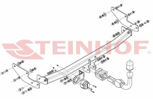 Hak holowniczy Steinhof R-137