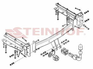 Hak holowniczy Steinhof S-363
