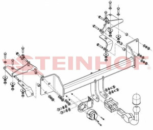 Hak holowniczy Steinhof S-394