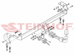 Hak holowniczy Steinhof T-131