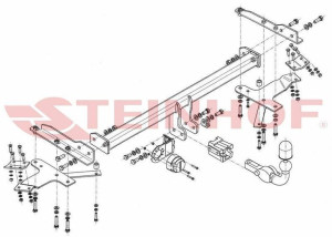 Hak holowniczy Steinhof T-125