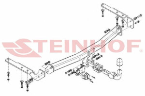 Hak holowniczy Steinhof T-142
