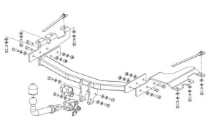 Hak holowniczy Autohak  CH 45A