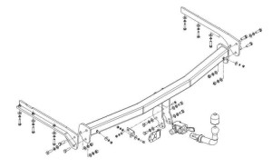 Hak holowniczy Autohak  CH 48A