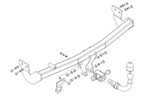Hak holowniczy Autohak  P 25A