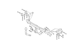Hak holowniczy Autohak  Z 38A