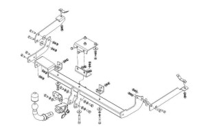 Hak holowniczy Autohak  P 10A