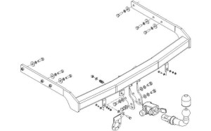 Hak holowniczy Autohak  C 39A