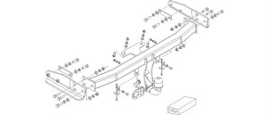 Hak holowniczy Autohak  C 45A