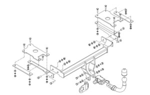 Hak holowniczy Autohak  Y 07A