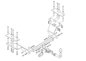 Hak holowniczy Autohak  Y 24A