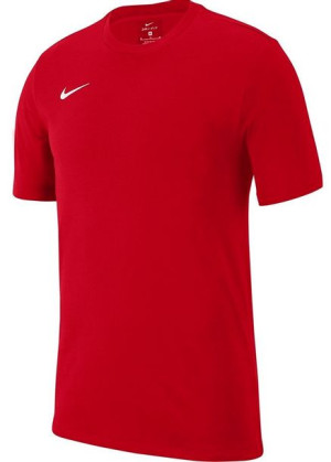 Koszulka dla dzieci Nike Team Club 19 Tee Junior czerwona AJ1548 657