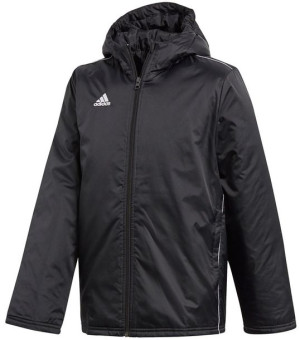 Kurtka dla dzieci adidas Core 18 Stadium Junior czarna CE9058