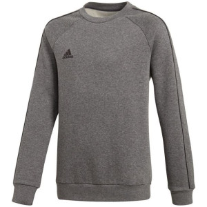 Bluza dla dzieci adidas Core 18 Sweat Top Junior szara CV3969
