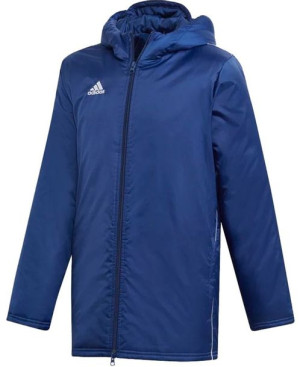 Kurtka dla dzieci adidas Core 18 Stadium Junior granatowa DW9198