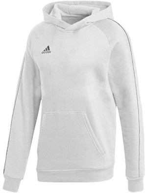 Bluza dla dzieci adidas Core 18 Hoody JR biała FS1891