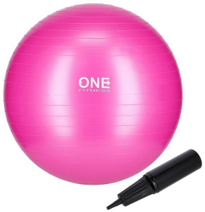 Piłka Gimnastyczna Do Ćwiczeń Fitness 55 cm ANTI-BURST