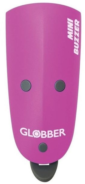 Globber Mini Buzzer lampka LED + klakson 530-110 różowy