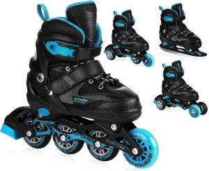 SPOKEY Quattro 4w1 Łyżworolki Łyżwy Rolki Wrotki