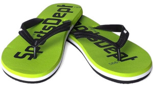 Klapki japonki męskie 4F zielony neon H4L20 KLM006 41N