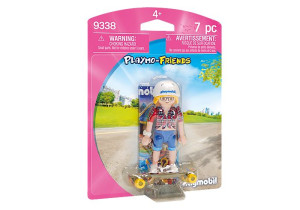Playmobil 9338 figurka nastolatka z deskorolką