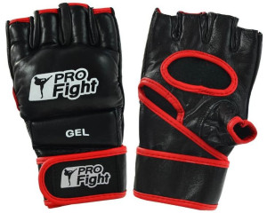 Rękawice MMA Gloves Profight PU czarne